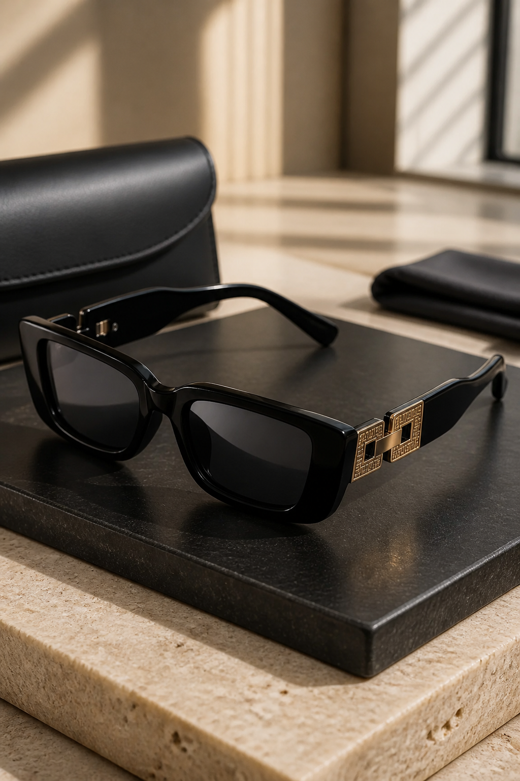 Occhiali da sole Elettra Empire™- bold nero e oro