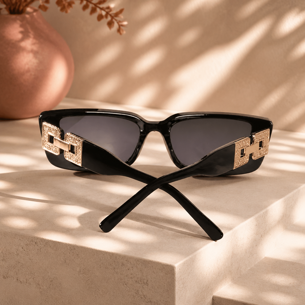 Occhiali da sole Elettra Empire™- bold nero e oro