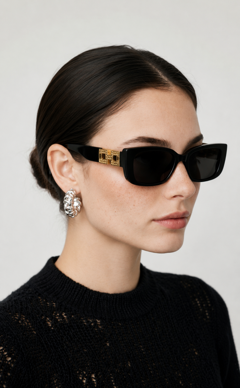 Occhiali da sole Elettra Empire™- bold nero e oro