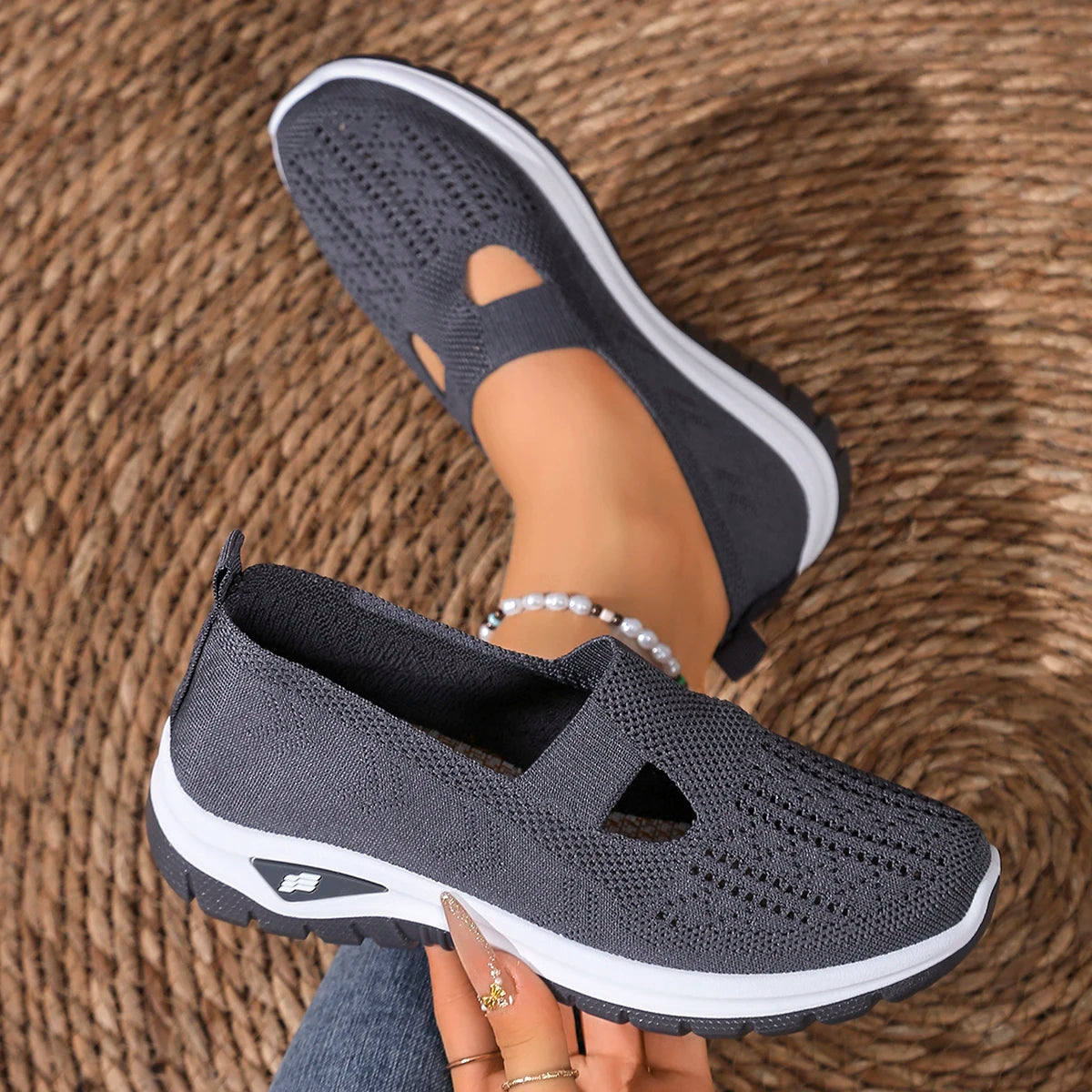 AuraMesh™ – Sneaker Estiva Traspirante