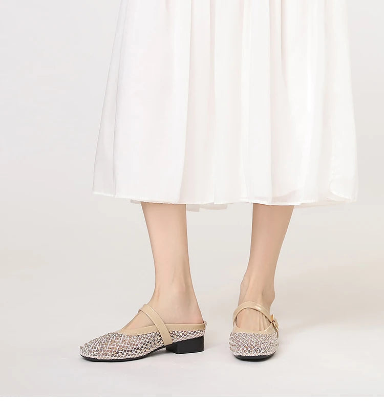 Lumina Mary Jane™ – Ballerina Glitter di Lusso
