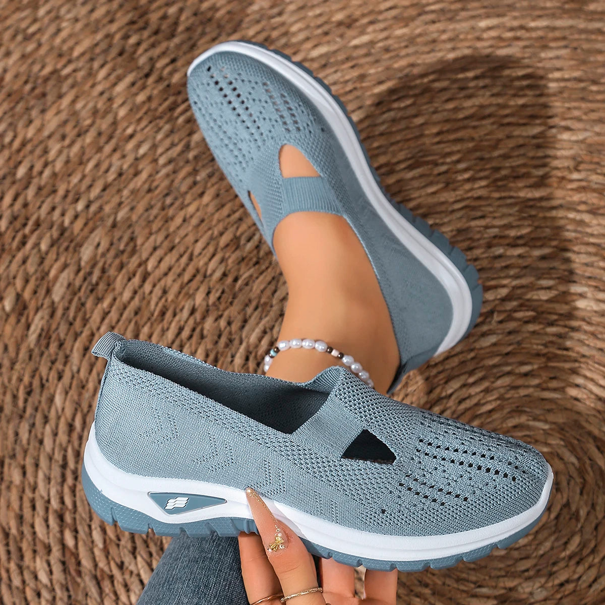 AuraMesh™ – Sneaker Estiva Traspirante