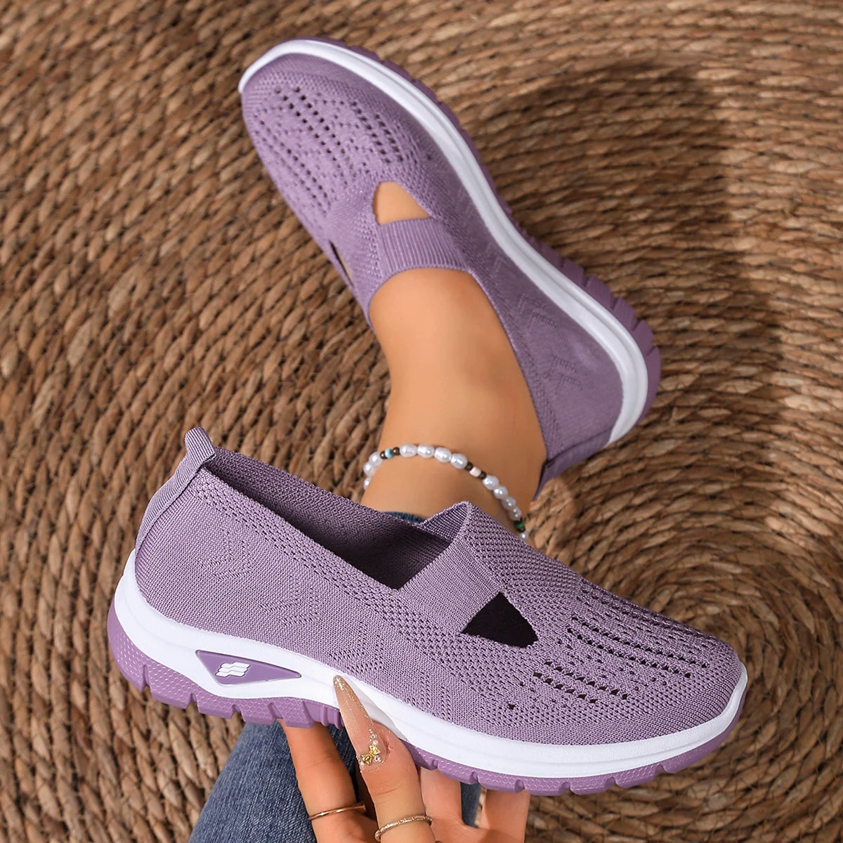 AuraMesh™ – Sneaker Estiva Traspirante