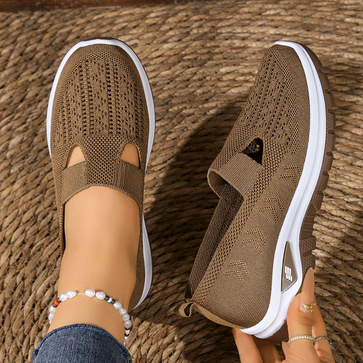 AuraMesh™ – Sneaker Estiva Traspirante
