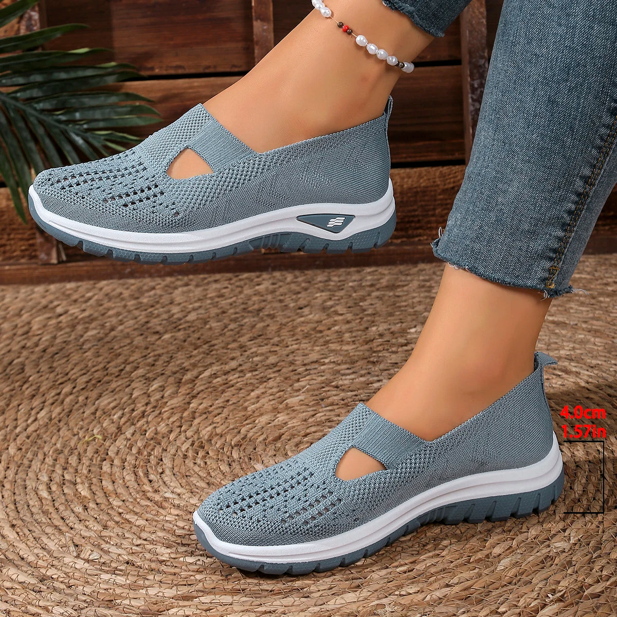 AuraMesh™ – Sneaker Estiva Traspirante