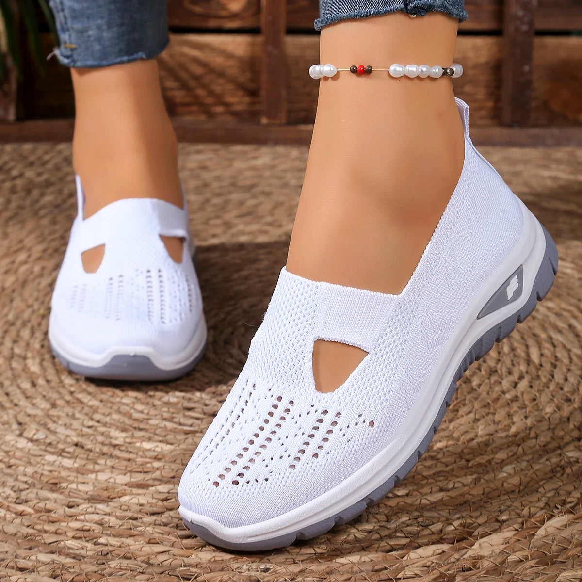 AuraMesh™ – Sneaker Estiva Traspirante